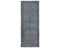 9 Ft Vintage Gray Blue Persian Style Distressed Hand Knotted Low Pile Wool Runner Rug